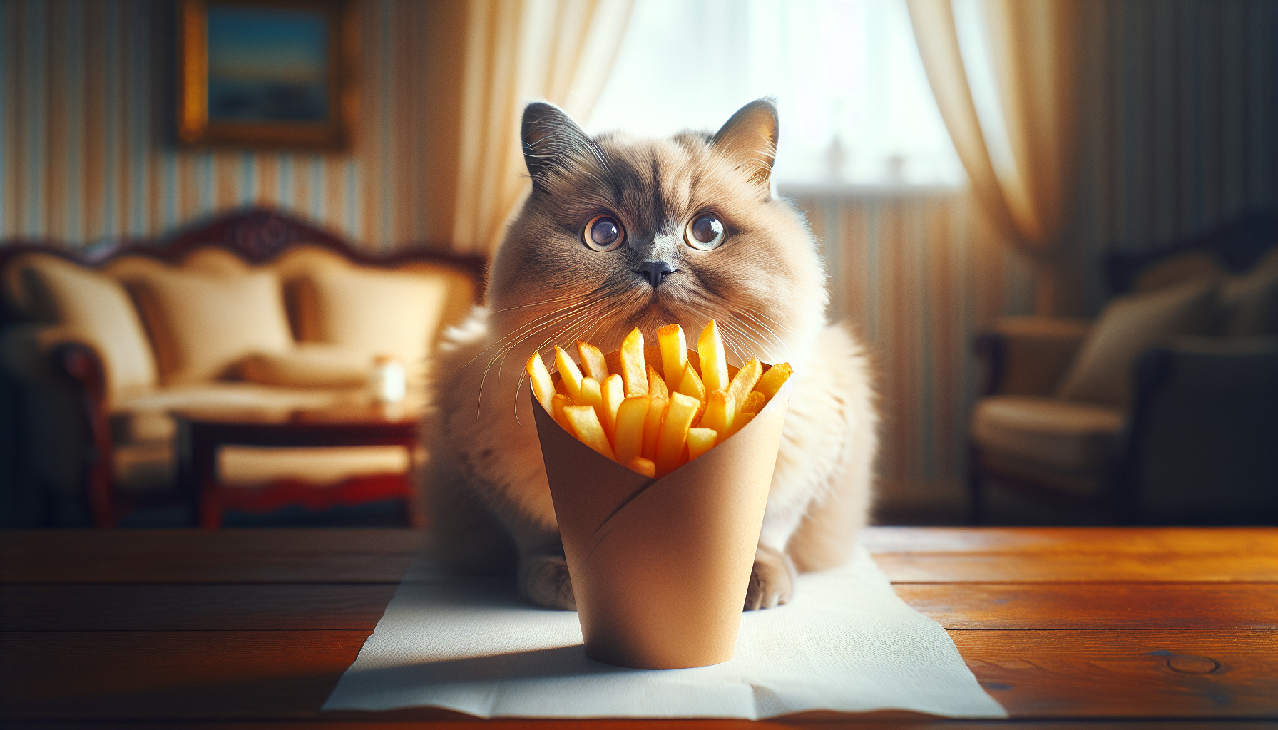 Can Cats Eat French Fries